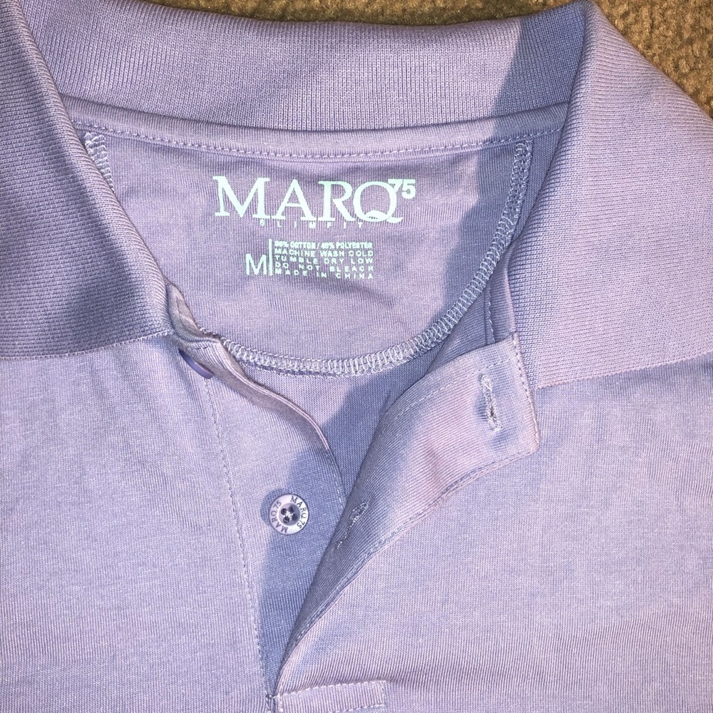 MARQ75 men’s polo dress shirt -